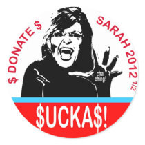 Suckas! Sticker