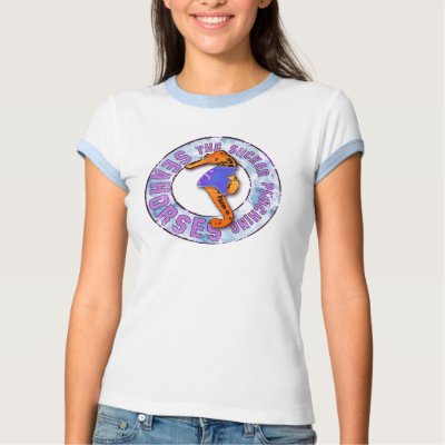 Sucker Punching Seahorses T-shirts by meatloaf