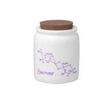 Sucrose Molecule Candy Jar