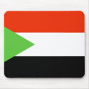 Sudan Flag Mousepad