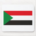 Sudan Flag Mousepad