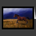 Sudden Thunder Horse Art Card