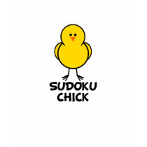 Sudoku Chick t-shirts