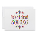 SUDOKU PERSONALIZED INVITE