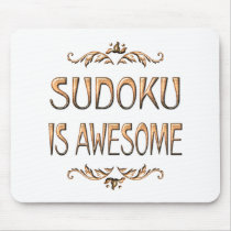 Sudoku is Awesome mousepads