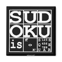Sudoku is for squares magnets