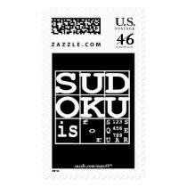 Sudoku is for squares postage