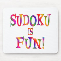 Sudoku is Fun mousepads