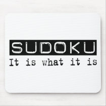 Sudoku It Is mousepads