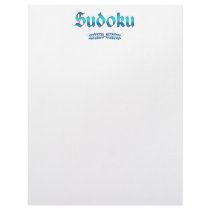 SUDOKU letterhead by HobbiesLeisure SUDOKU letterhead