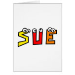 Sue Greeting Card