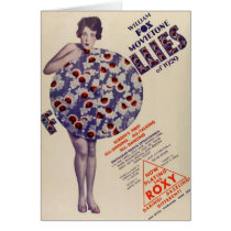 Sue Carol Follies Of 1929 movie greeting card