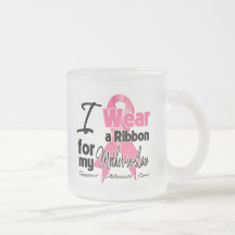 Suegra - cinta del cáncer de pecho tazas