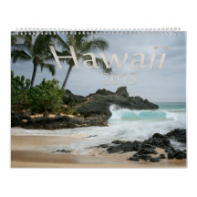 Sueños de la isla de la hawaiana - calendario de M