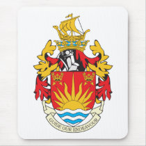 Suffolk Coat of Arms mousepads by FlagTshirts Suffolk Coat of Arms mousepads