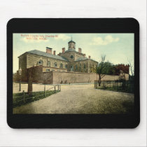 Suffolk Jail Boston Massachusetts 1915 Vintage Mouse Pad