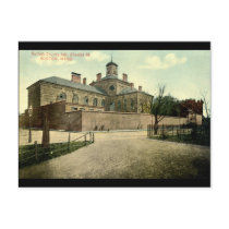 Suffolk Jail Boston Massachusetts 1915 Vintage Postcard