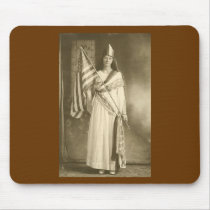 suffrage liberity lady vote mousepad