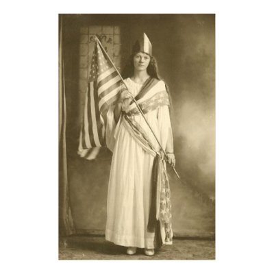 suffrage liberty lady large poster by amazingvintage