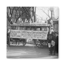 Suffrage Rally, 1919 Refrigerator Magnet