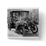 Suffragette Flower Car: 1914 buttons