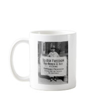 Suffragette for Alice Paul, 1917 Coffee Mugs