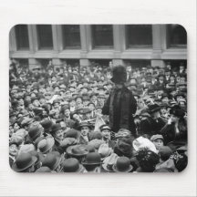 Suffragette Hits The Street: early 1910s Mouse Pad