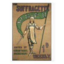 Suffragette Magazine postcards