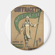 Suffragette Magazine Refrigerator Magnet