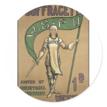 Suffragette Magazine Sticker