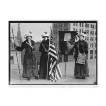 Suffragettes Votes for Women Pilgrim Leaflets Postcard