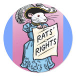 Sufragette Rat! stickers