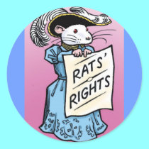 Sufragette Rat! stickers