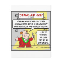 SUG obama democracy afghanistan chicago postcards
