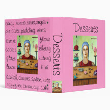 Sugar addict, Desserts binder
