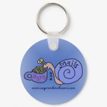 Sugar and Snails Logo keychains