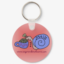 Sugar and Snails Logo keychains