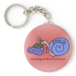 Sugar and Snails Logo Keychain