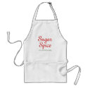 Sugar and Spice Apron by Quill_And_Me Sugar and Spice Apron
