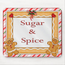 Sugar and Spice Mouse Mat