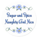 Sugar and Spice stickers