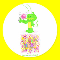 Sugar Bug 1 w/logo Sticker stickers