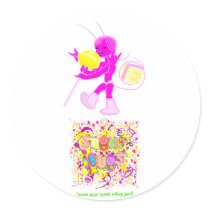 Sugar Bug 2 w/logo Sticker