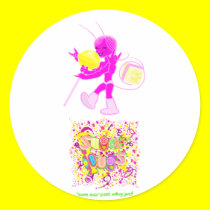 Sugar Bug 2 w/logo Sticker