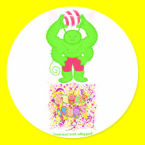 Sugar Bug 3 w/logo Sticker stickers