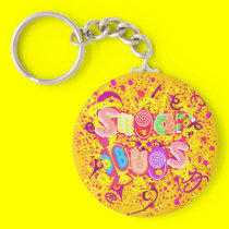 Sugar Bugs logo Keychain 3 keychains