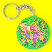 Sugar Bugs logo Keychain 6 keychains
