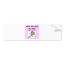 sugar bumper sticker