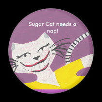 Sugar Cat needs a nap! magnets