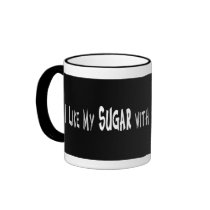 Sugar Coffee Cream mugs by ChargePlus Sugar Coffee Cream mugs